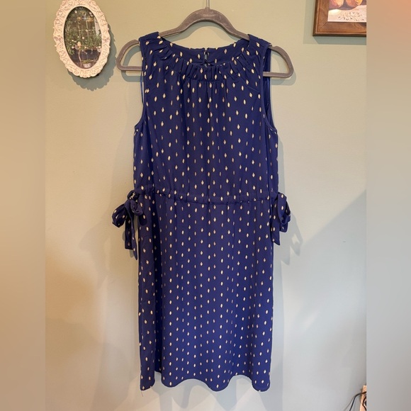 Juicy Couture Dresses & Skirts - JUICY COUTURE tank dress with gold shimmer polka dots
